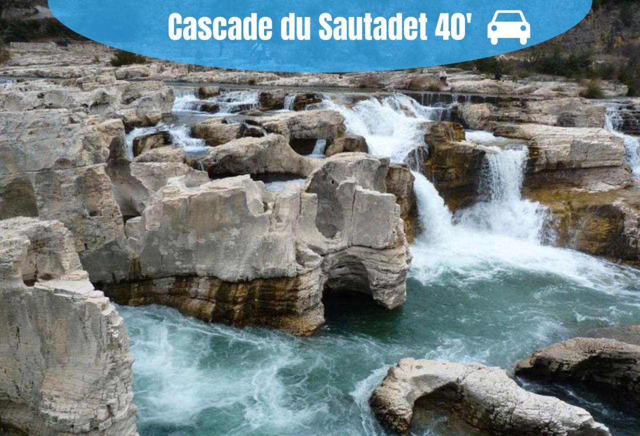 La Casita - Studio Confort Avec Parking Prive - Lit Douillet - Centre Uzes, Pont Du Gard Exteriör bild